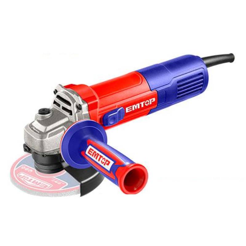 Meuleuse EMTOP EAGR17181 115MM 710W - Rouge&Bleu