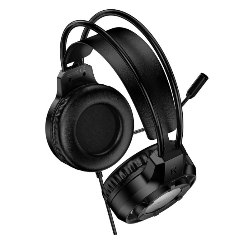 Micro Casque BOROFONE Gaming Filaire - NOIR - Image 5