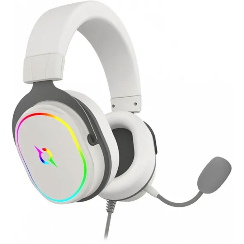 Micro Casque Filaire Gamer AQIRYS ALTAIR RGB - Blanc - Image 2