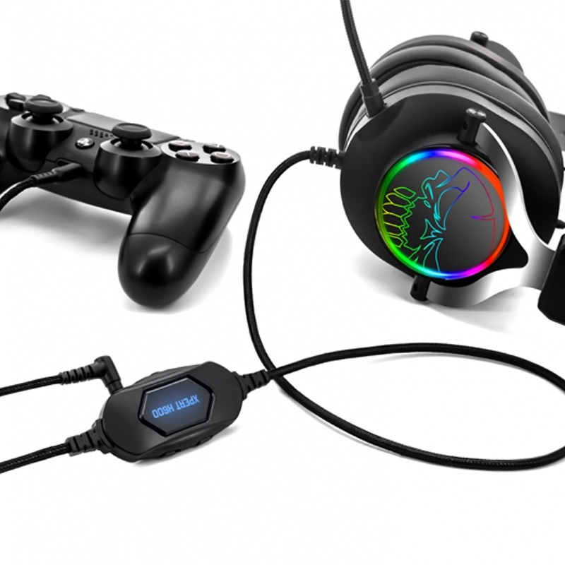 Micro Casque Gamer Filaire SPIRIT OF GAMER XPERT H600 RGB - Noir - Image 3