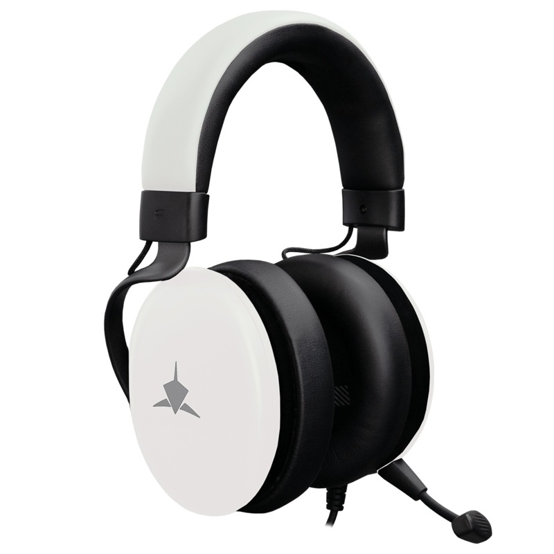 Micro Casque Filaire Gamer WHITE SHARK Eléphant GH-2540 - Blanc - Image 2