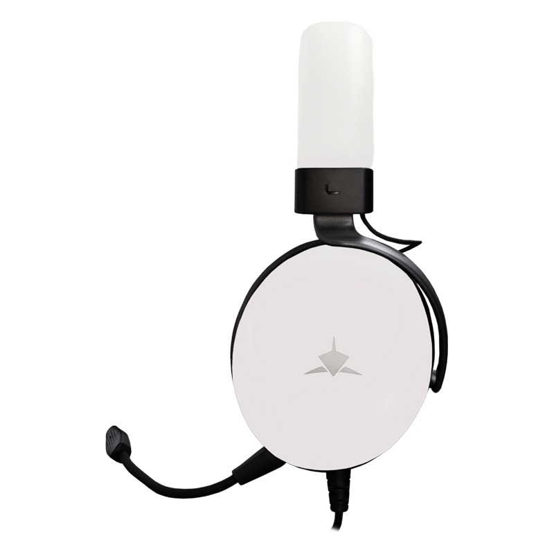 Micro Casque Filaire Gamer WHITE SHARK Eléphant GH-2540 - Blanc - Image 3