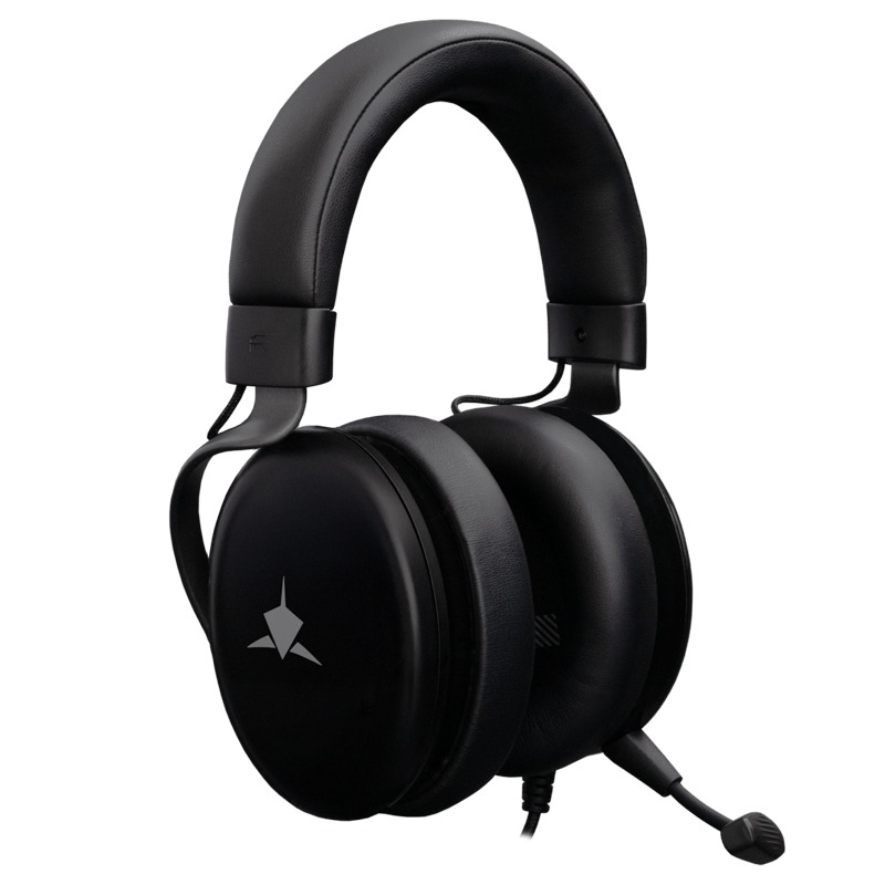 Micro Casque Filaire Gamer WHITE SHARK Eléphant GH-2540 - Noir - Image 2