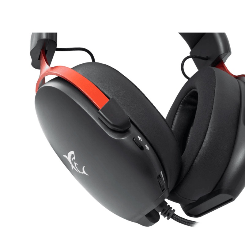 Micro Casque Filaire Gamer WHITE SHARK Fox GH-2445 - Noir - Image 4
