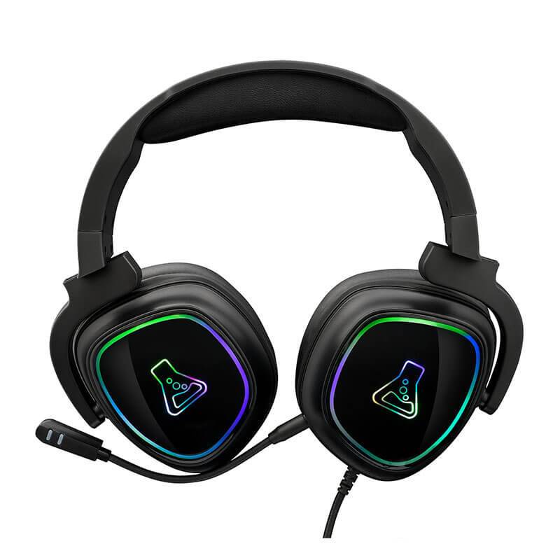 Micro Casque Filaire Gaming G-Lab Korp Radium RGB - Noir - Image 4