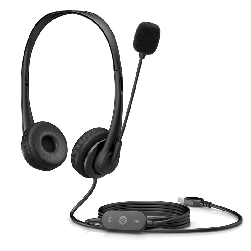 Micro Casque Filaire HP G2 Stéréo  - Noir
