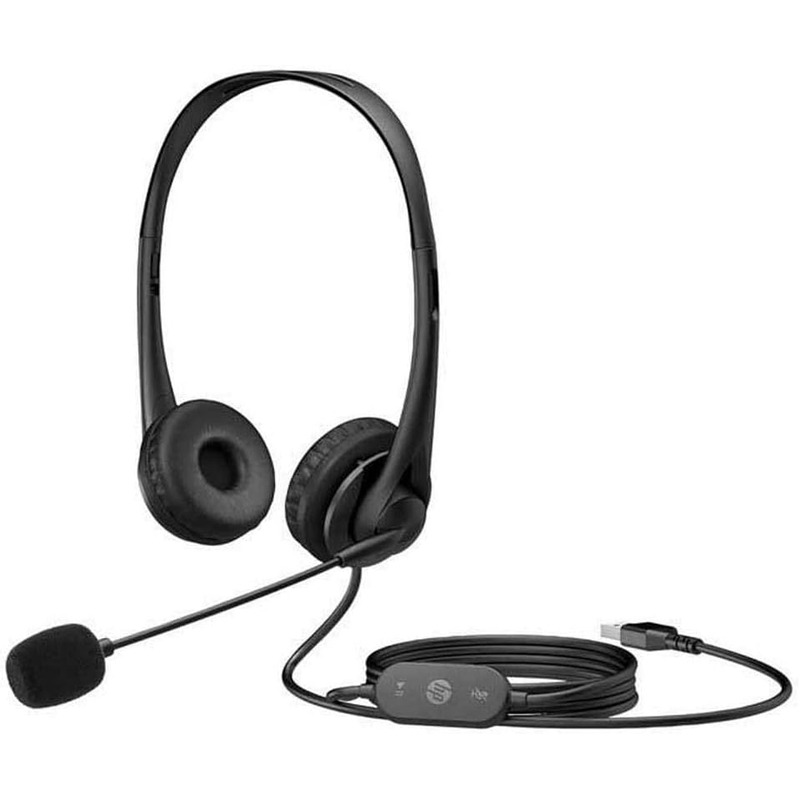 Micro Casque Filaire HP G2 Stéréo  - Noir - Image 2