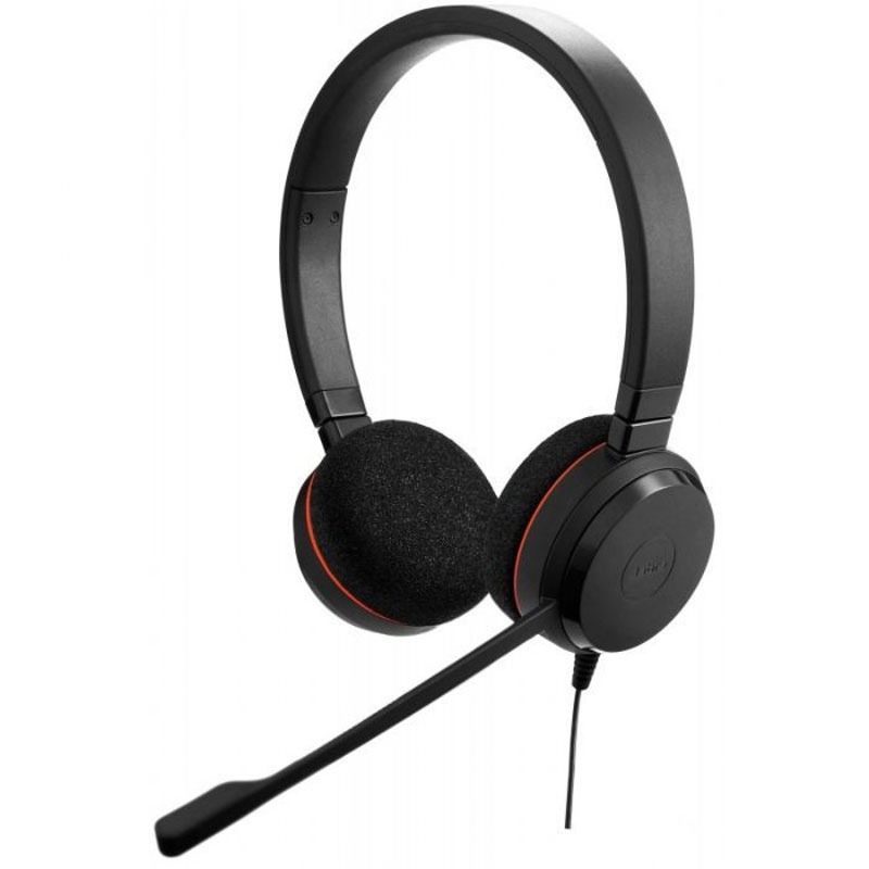 Jabra Evolve 20 MS Stereo Casque Avec fil Arceau Bureau/Centre d'appels USB Type-A Noir (4999-823-109), Photo boutique MyTek chez MyTek