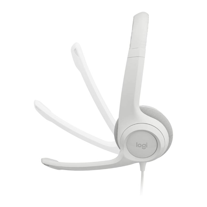 Micro Casque Filaire LOGITECH USB H390 - Blanc - Image 3