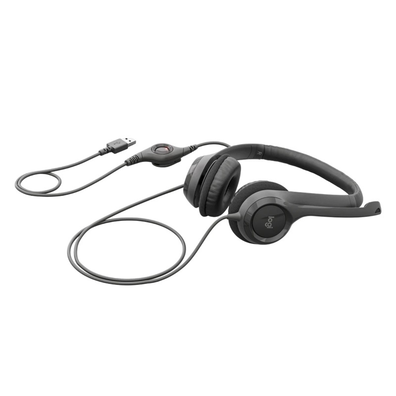 Micro Casque Filaire LOGITECH USB H390 - Noir - Image 2