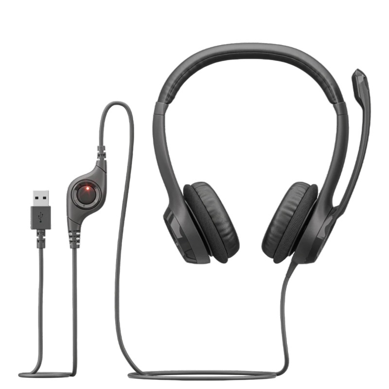 Micro Casque Filaire LOGITECH USB H390 - Noir - Image 5