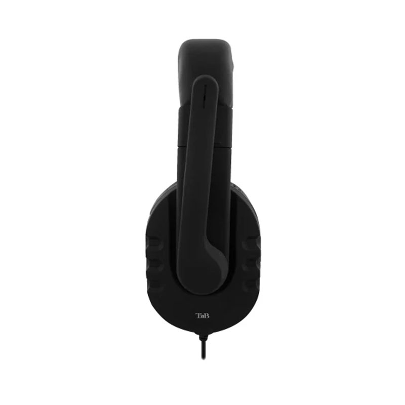 Micro casque Filaire TNB multimédia ultra confort HS-300 - Noir - Image 3