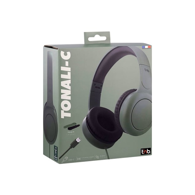 Micro Casque Filaire TNB Tonali-C CSTONESUPGN - Vert - Image 4