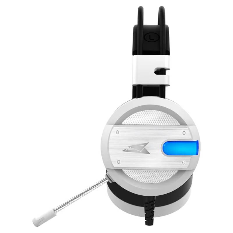 Micro Casque Gamer BARACUDA BGH-031 Conch - Blanc - Image 3