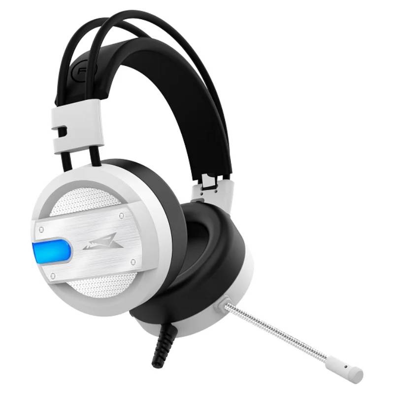 Micro Casque Gamer BARACUDA BGH-031 Conch - Blanc - Image 2