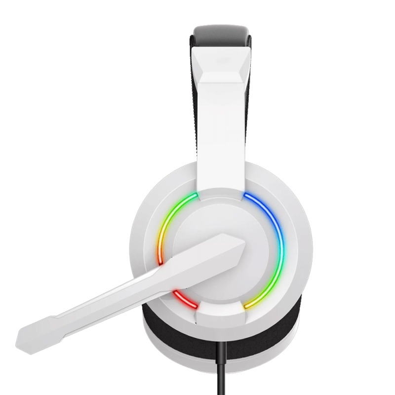 Micro Casque Gamer Filaire BARACUDA HYDRA – Blanc - Image 2