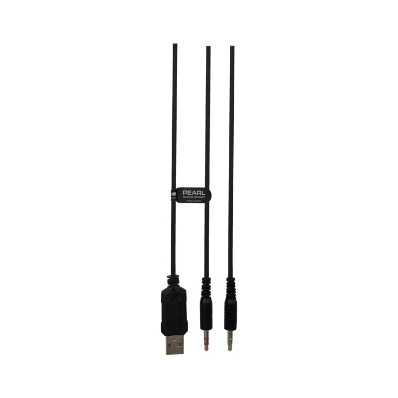 Micro Casque Gamer Filaire BARACUDA PEARL - Noir - Image 5