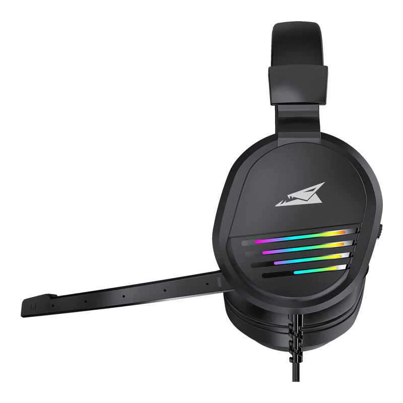 Micro Casque Gamer Filaire BARACUDA PEARL - Noir - Image 3