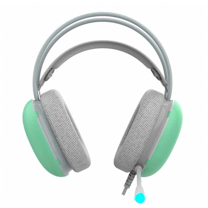 Micro Casque Gamer Filaire INCA IGK-X8Y RGB - Blanc - Image 3