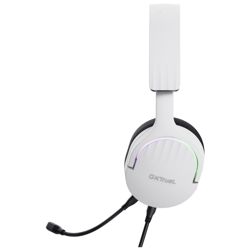 Micro Casque Gamer Filaire TRUST GXT 490 FAYZO USB 7.1 - Blanc - Image 7