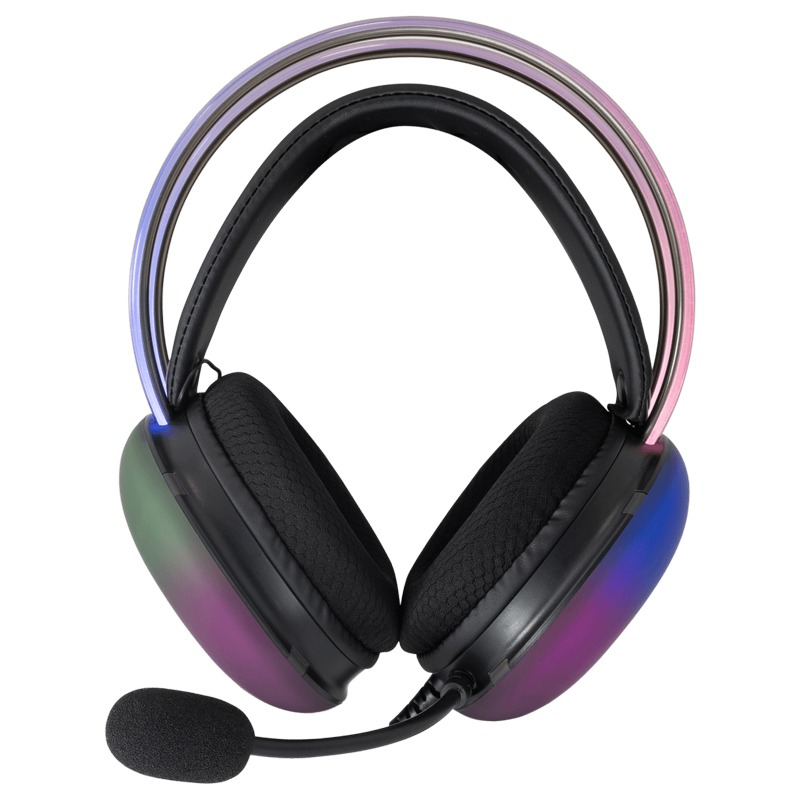 Micro Casque Gamer Filaire WHITE SHARK FIREFLY GH-2342 - Noir - Image 2