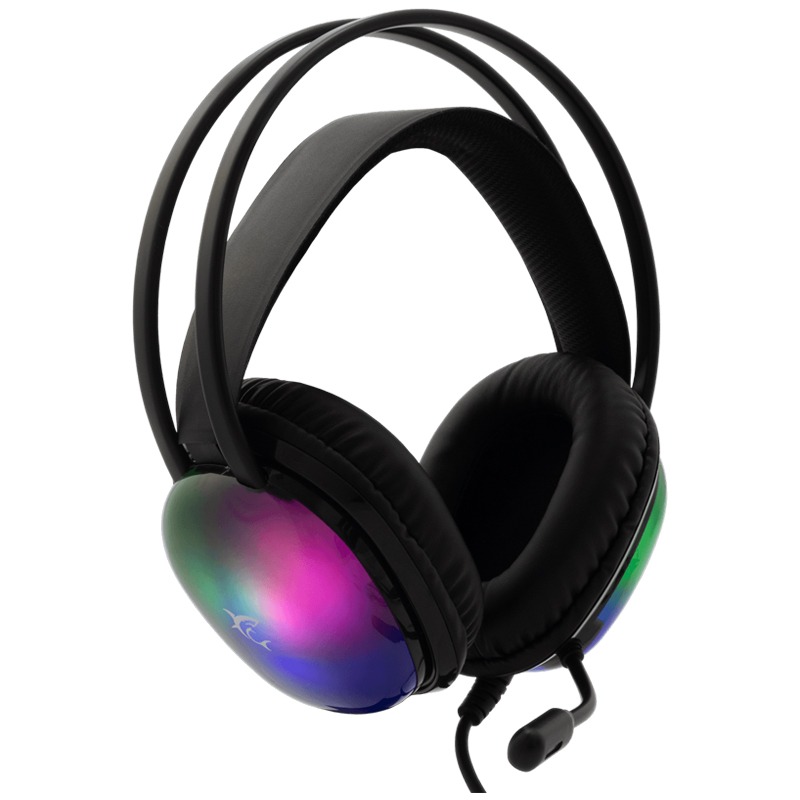 Micro Casque Gamer Filaire WHITE SHARK PEACOCK - Noir - Image 2