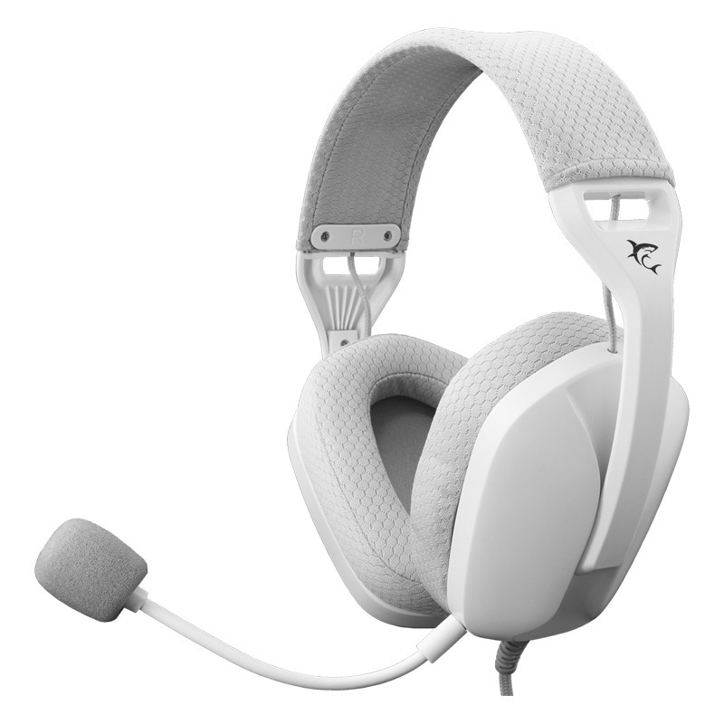 Micro Casque Gamer Filaire WHITE SHARK SPARROW - Blanc, Photo boutique MyTek chez MyTek