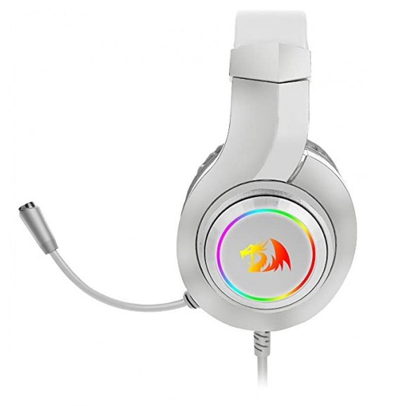 Micro Casque Gamer REDRAGON HYLAS H260 RGB - Blanc - Image 2