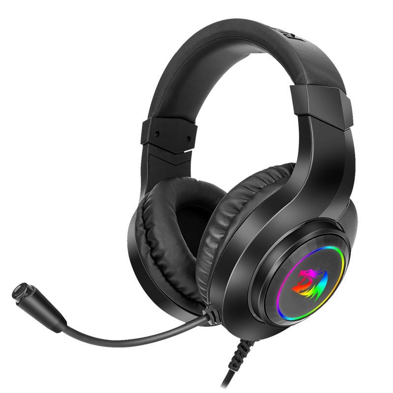 Micro Casque Gamer REDRAGON HYLAS H260 RGB - Noir