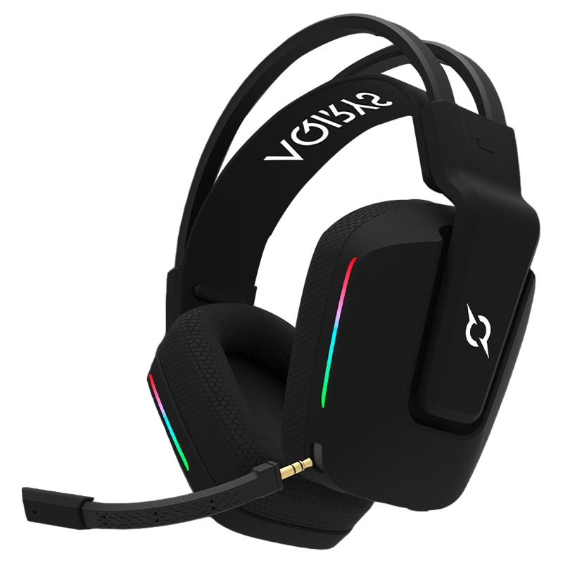 Micro Casque Gamer Sans Fil AQIRYS ALYA Stéréo 3D - Noir - Image 3