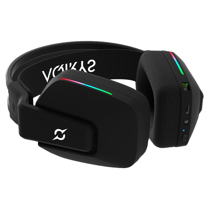 Micro Casque Gamer Sans Fil AQIRYS ALYA Stéréo 3D - Noir - Image 4