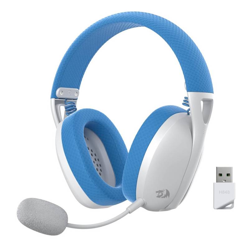Micro Casque Redragon H848 Bluetooth Sans Fil Blue, Photo boutique MyTek chez MyTek