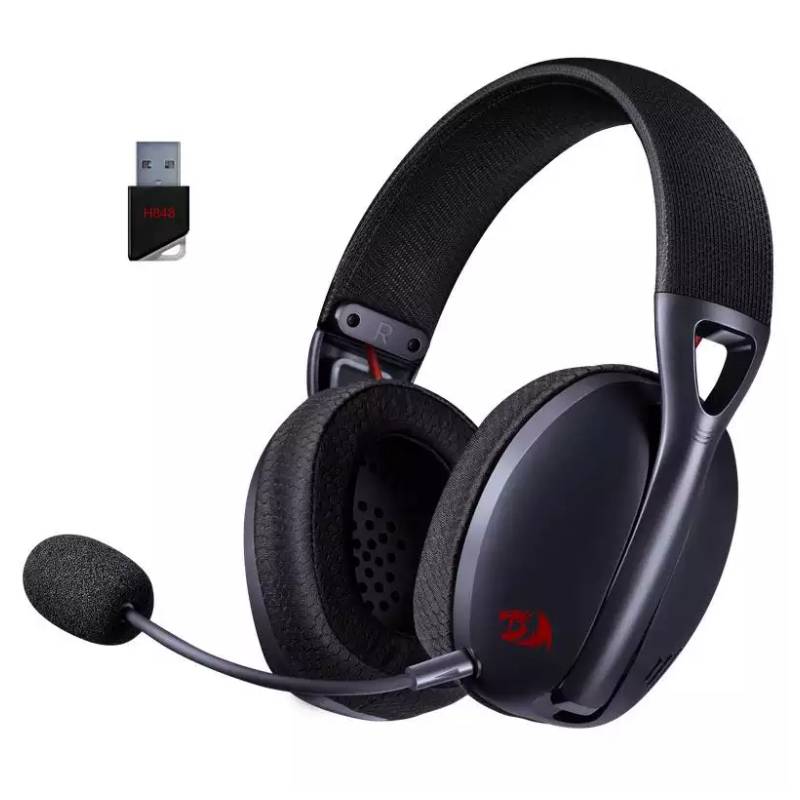 Micro Casque Redragon H848 Bluetooth Sans Fil Noir, Photo boutique MyTek chez MyTek