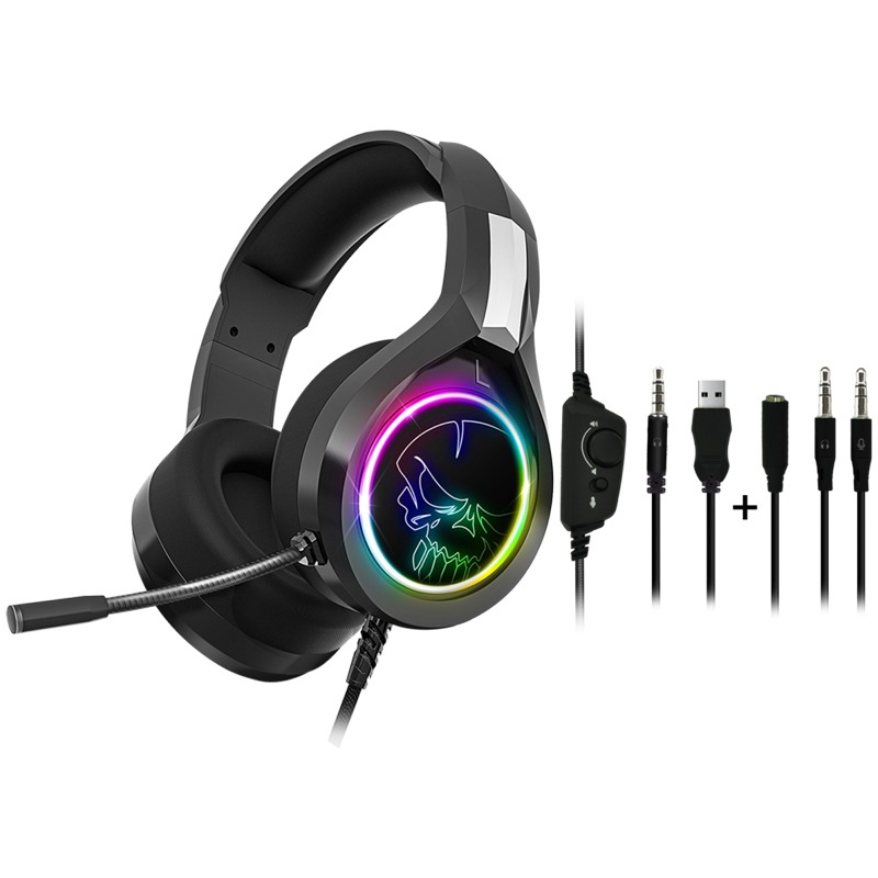 Spirit of Gamer PRO-H8 Casque Avec fil Arceau Jouer USB Type-A Noir, Photo boutique MyTek chez MyTek