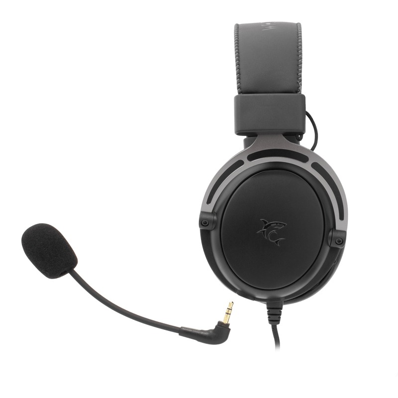 Micro Casque Gamer WHITE SHARK Gorille GH-2341- Noir et Gris - Image 2