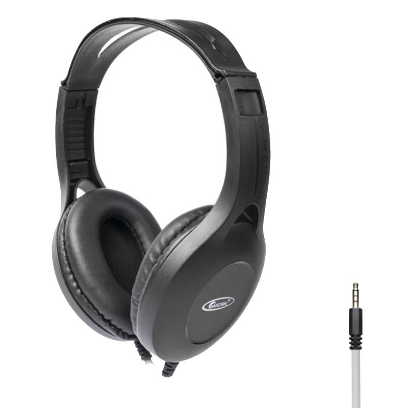Micro Casque Filaire OAKORN M5 Jack Audio 3.5 mm - Noir