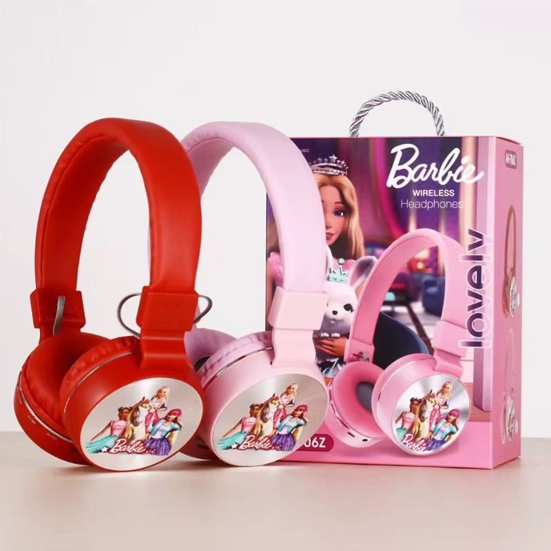 Micro Casque Sans Fil Barbie AH706Z - Rouge - Image 2