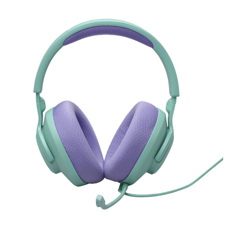 Micro Casque Filaire Gamer JBL Quantum 100 M2 - Cyan - Image 3