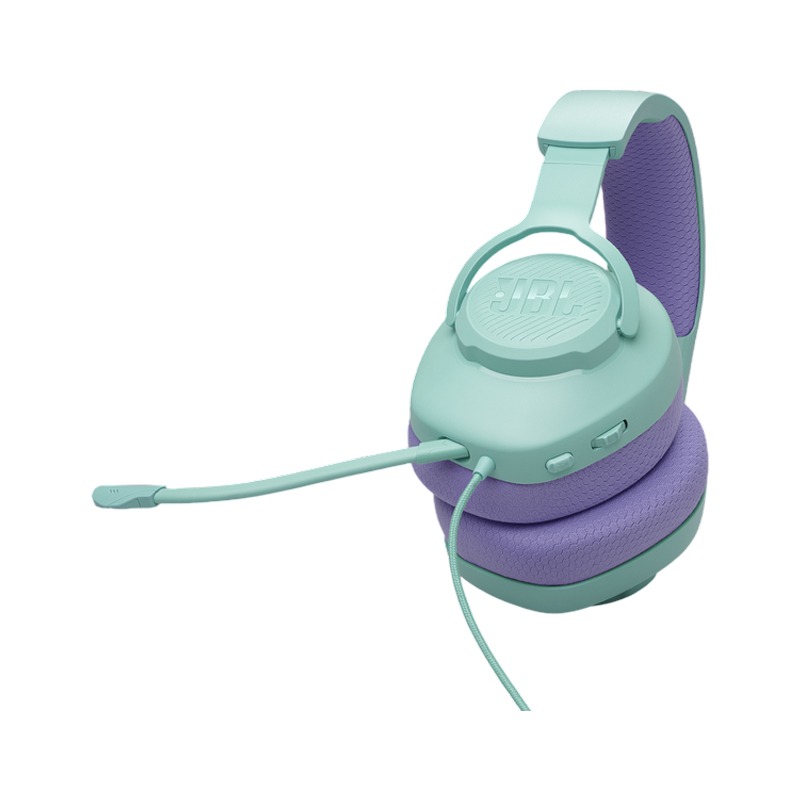 Micro Casque Filaire Gamer JBL Quantum 100 M2 - Cyan - Image 5