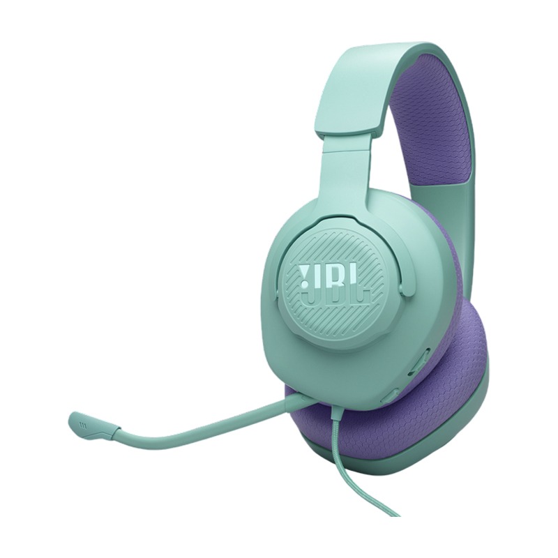 Micro Casque Filaire Gamer JBL Quantum 100 M2 - Cyan - Image 2