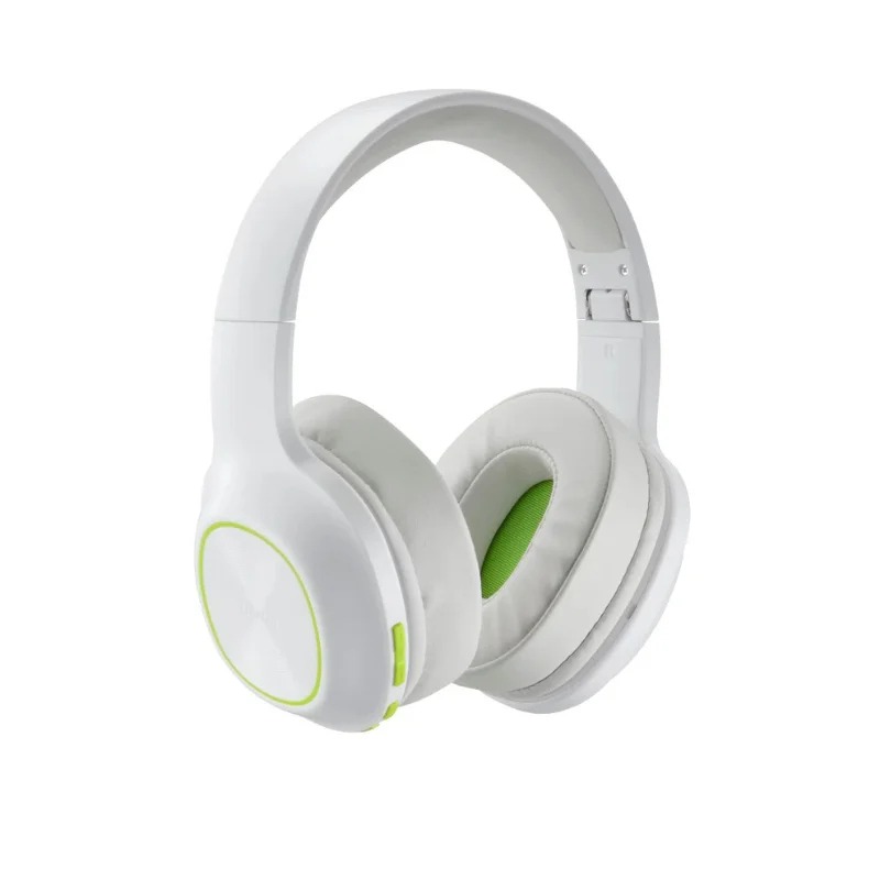 Micro Casque Sans Fil HAMA Spirit Calypso II - Blanc&Vert - Image 4