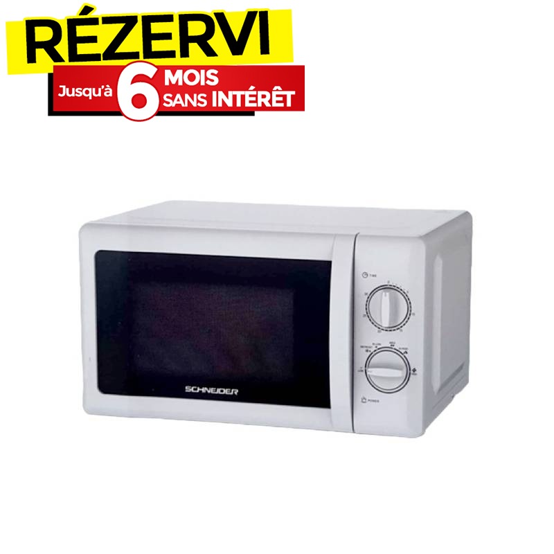 Micro-Onde SCHNEIDER SCHMW20LW 20 Litres - Blanc, Photo boutique MyTek chez MyTek