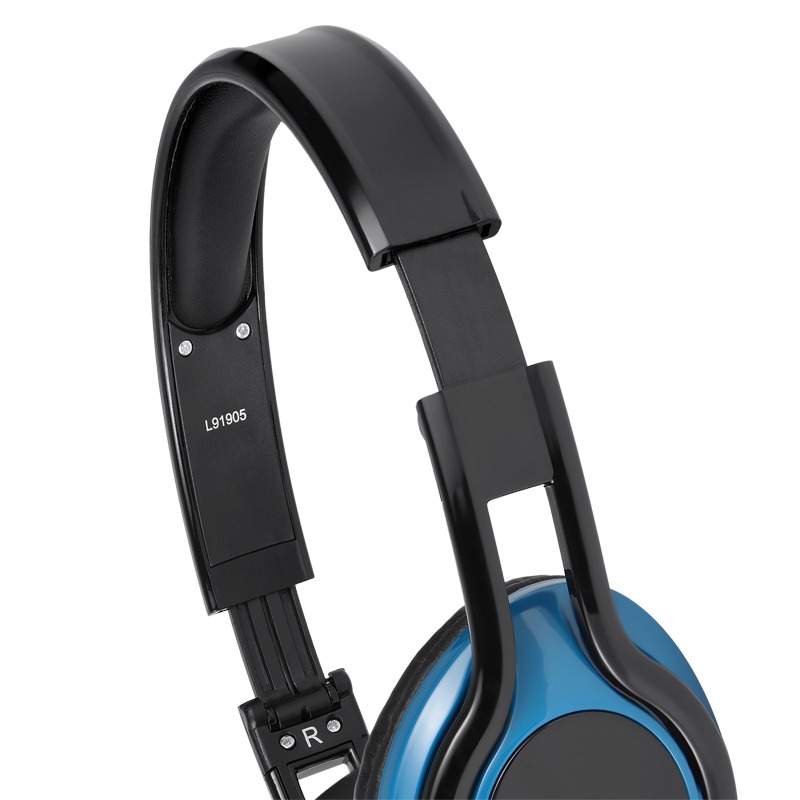 Micro Casque Filaire ZOOOK Sublime - Noir & Bleu - Image 5