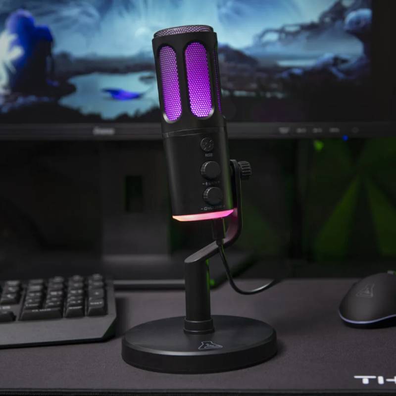 Microphone Filaire Gaming G-Lab K MIC NEON RGB - Noir - Image 4
