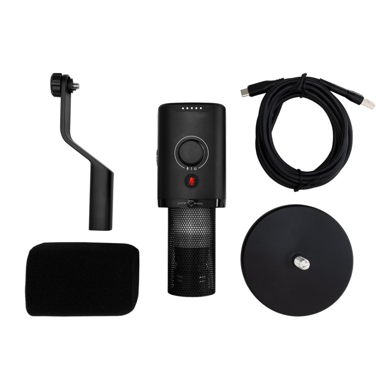 Microphone Gamer Filaire WHITE SHARK UDUKKU DSM-04 - Noir - Image 5