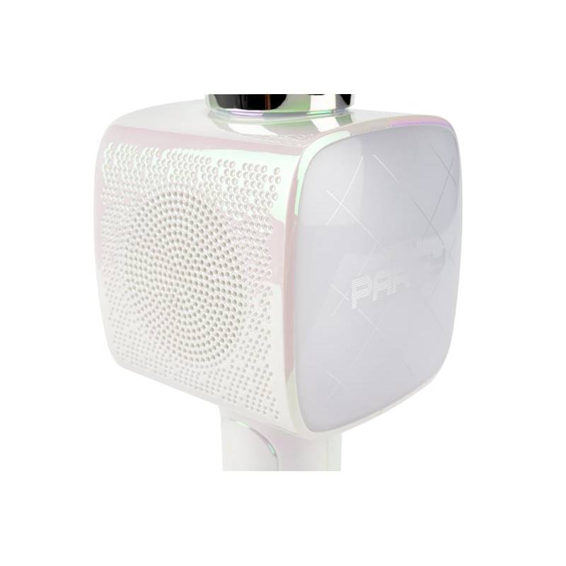 Microphone Sans Fil BIGBEN karaoké PARTYBTMIC2WH - Blanc - Image 2