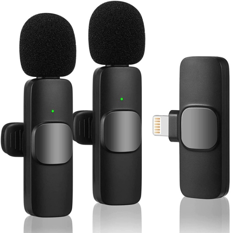 Microphone Sans Fil K9 Compatible Avec Type-C et iPhone - Image 2