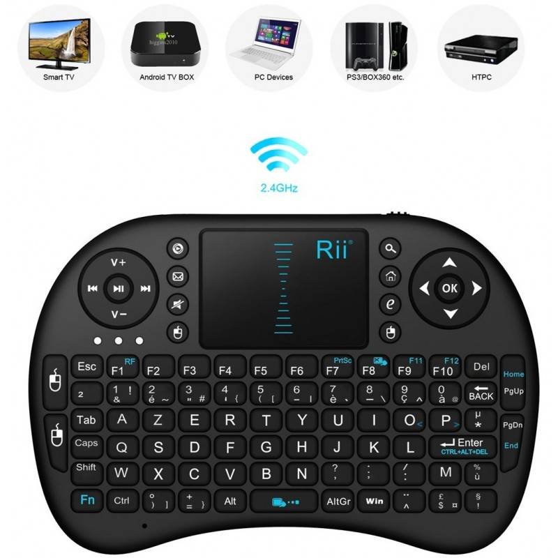 Mini Clavier Sans Fil avec Touchpad pour Smart TV et Android - Image 4