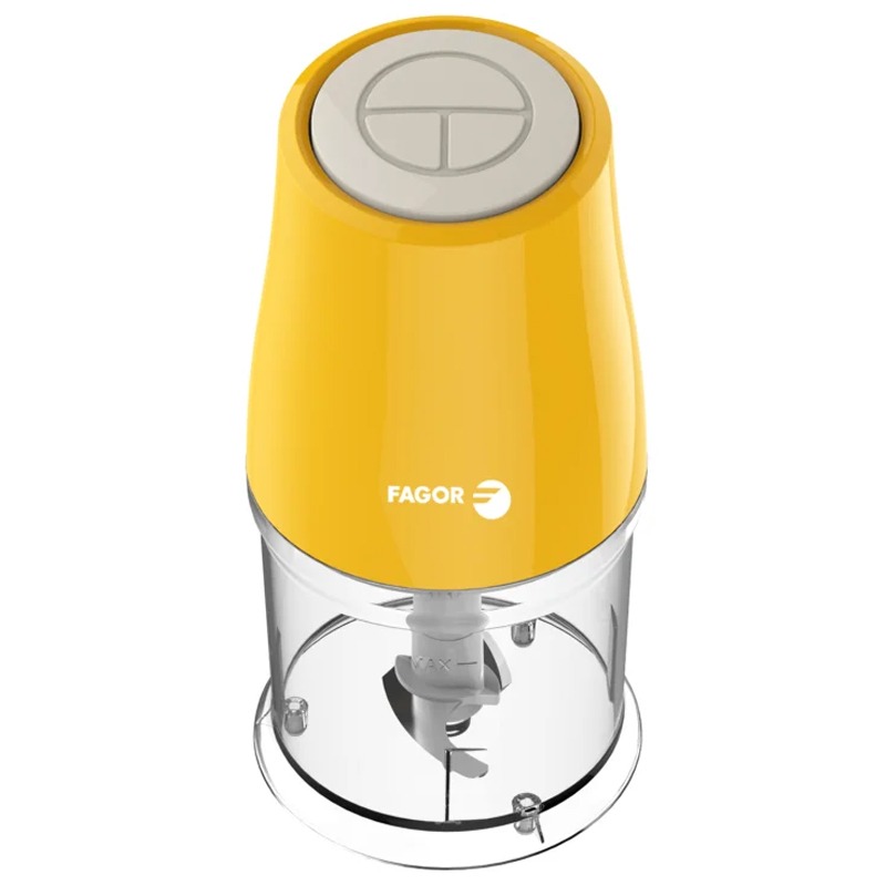 Mini Hachoir FAGOR FGH36 100W 360ml - Jaune - Image 2