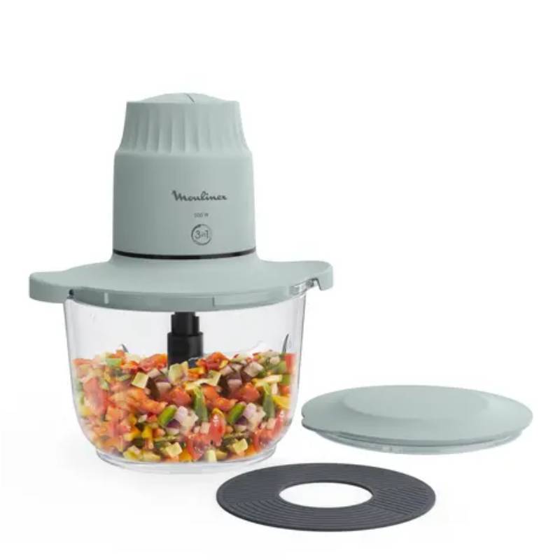 Mini Hachoir MOULINEX DJ603110 500W - Gris